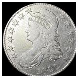 1822 Capped Bust Half Dollar LIGHTLY CIRCULATED