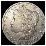 1899 Silver Morgan Dollar NEARLY UNCIRCULATED