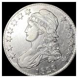 1829 Capped Bust Half Dollar CHOICE AU