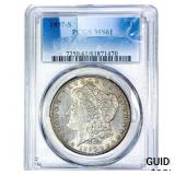 1897-S Morgan Silver Dollar PCGS MS61