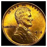 1914 Lincoln Wheat Cent GEM BU