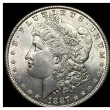 1887 Morgan Silver Dollar UNCIRCULATED