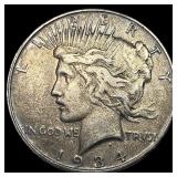 1934 Silver Peace Dollar CLOSELY UNCIRCULATED