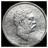 1883 Hawaii Silver 1/2 Dollar HIGH GRADE
