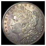 1881-S Morgan Silver Dollar UNCIRCULATED