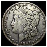 1893-O Silver Morgan Dollar LIGHTLY CIRCULATED