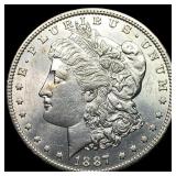 1887-O Silver Morgan Dollar CHOICE BU