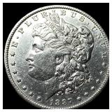 1887 Morgan Silver Dollar CHOICE AU