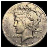 1934 Peace Silver Dollar UNCIRCULATED