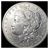 1890-CC Silver Morgan Dollar CLOSELY UNCIRCULATED