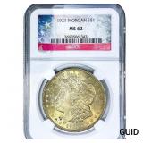 1921 Morgan Silver Dollar NGC MS62