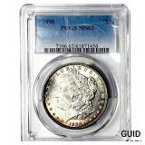 1890 Morgan Silver Dollar PCGS MS62