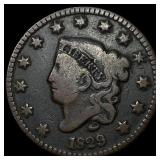 1829 Coronet Head Large Cent NICELY  CIRCULATED