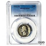 1932-D Washington Silver Quarter PCGS G04