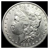 1886-O Silver Morgan Dollar CLOSELY UNCIRCULATED