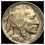 1916 Buffalo Nickel ABOUT UNCIRCULATED
