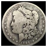 1894-O Silver Morgan Dollar NICELY CIRCULATED