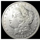 1892 Morgan Silver Dollar NEARLY UNCIRCULATED