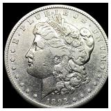 1892-S Silver Morgan Dollar ABOUT UNCIRCULATED