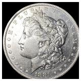 1881 Morgan Silver Dollar CHOICE AU