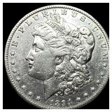 1894-O Silver Morgan Dollar ABOUT UNCIRCULATED