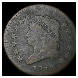 1813 Classic Head Large Cent NICELY  CIRCULATED