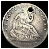 1853 Arrows Seated Liberty Half Dollar HIGH GRADE