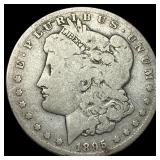1895-S Silver Morgan Dollar LIGHTLY CIRCULATED