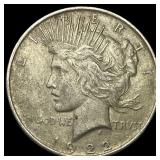 1922 Silver Peace Dollar NEARLY UNCIRCULATED