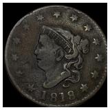 1818 Large Cent LIGHTLY CIRCULATED