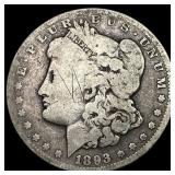 1893-CC Silver Morgan Dollar NICELY CIRCULATED
