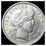 1913 Barber Dime UNCIRCULATED