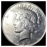 1927 Silver Peace Dollar UNCIRCULATED