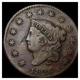 1826 Coronet Head Large Cent LIGHTLY  CIRCULATED