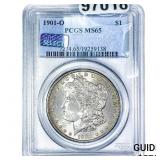 1901-O Morgan Silver Dollar PCGS MS65
