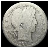 1893 Silver Barber Quarter NICELY CIRCULATED