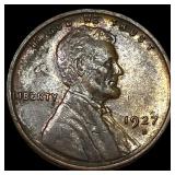 1927-D Lincoln Wheat Cent ABOUT UNCIRCULATED