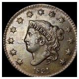 1831 Coronet Head Large Cent CLOSELY  UNCIRCULATE