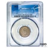 1863 Indian Head Cent PCGS AU58