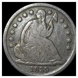 1839-O Silver Half Dime LIGHTLY CIRCULATED
