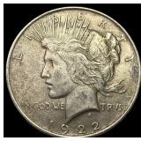 1922 Silver Peace Dollar UNCIRCULATED