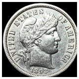 1893-O Silver Barber Dime CLOSELY UNCIRCULATED