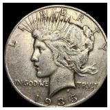 1935-S Silver Peace Dollar NEARLY UNCIRCULATED