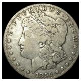 1896-S Silver Morgan Dollar LIGHTLY CIRCULATED
