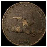 1857 Flying Eagle Cent LIGHTLY CIRCULATED