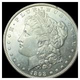 1898 Morgan Silver Dollar GEM BU