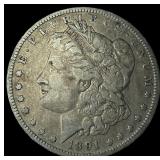 1891-O Silver Morgan Dollar LIGHTLY CIRCULATED