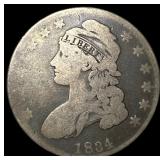 1834 Capped Bust Half Dollar NICELY CIRCULATED