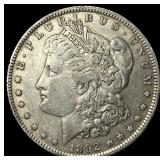 1892-S Silver Morgan Dollar CLOSELY UNCIRCULATED