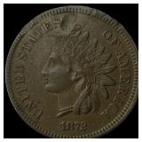 1872 Indian Head Cent CLOSELY UNCIRCULATED